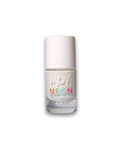 Mov Neon Oje No:04 Beyaz