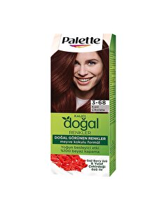 Palette Saç Boyası Natural Colors 3-68 Kızıl Çikolata 30 ml