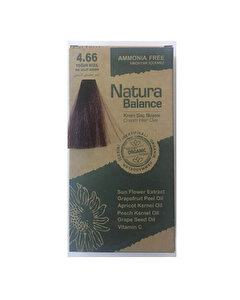 Natura Balance Krem Saç Boyası Yoğun Kızıl 4.66 1 adet