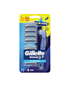 Gillette Sensor 3 Plus Comfort Tıraş Bıçağı 8'li