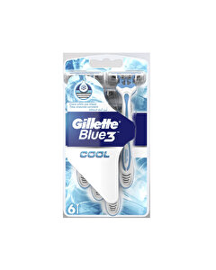 Gillette Tıraş Bıçağı Blue 3 Cool 6'lı