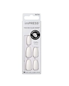 Impress Color Kendinden Yapışkanlı Takma Tırnak Medium Frosting