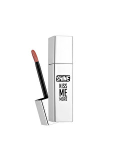 Flormar Shine Kiss Me More Uzun Süre Kalıcı Parlak Likit Ruj 009 Coffe&Talk