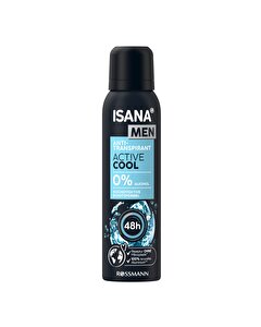 Isana Men Deodorant Anti-Transpirant Active Cool Fresh 150 ml