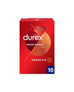 Durex Prezervatif Yakın Hisset XL 16'lı