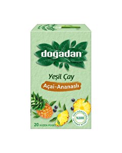 Doğadan Yeşil Çay Açai-Ananaslı 20'li