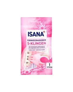 Isana Tıraş Bıçağı Tek Kullanımlık 5 Bıçaklı 1 Adet
