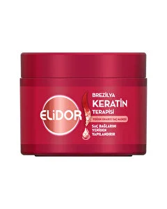 Elidor Saç Bakım Maskesi Yoğun Onarıcı Brezilya Keratin Terapisi 220 ml