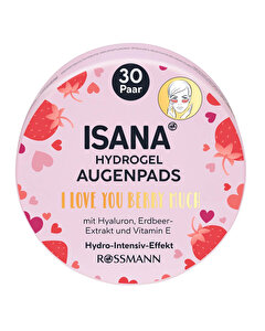 Isana Göz Altı Pedi Hidrojel I Love You Berry Much 30 Çift