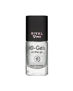 Rival Loves Me Oje HD Gels No.31 Silver Vibes Jel Efekti 1 adet