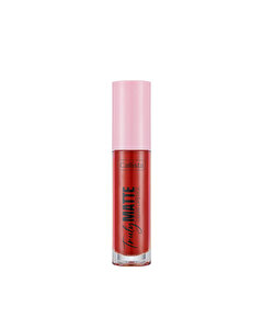 Callista Truly Matte Liquid Lipstick Mat Likit Ruj 408 Red Alert Kırmızı