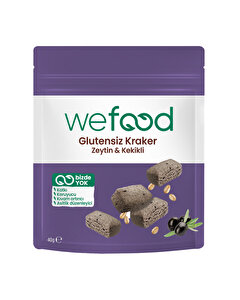 Wefood Zeytinli Kekikli Kraker 40 gr
