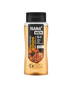 Isana Men Duş Jeli 5in 1 Warm Woods 300 ml