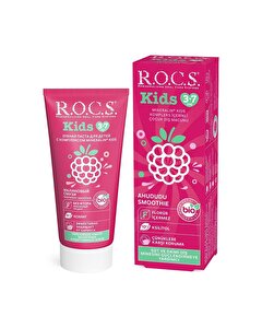 Rocs Kids Çocuk Diş Macunu  3-7 Yaş Ahududu Smoothie 35 ml