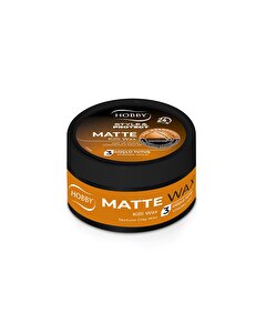 Hobby Mat Wax Style & Protect, 24 Saat Etkili 125 ml