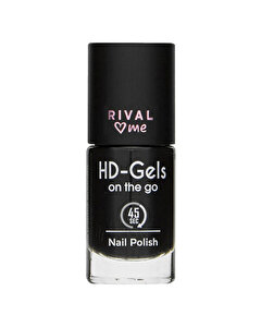 Rival Loves Me Oje No:30 HD Gels Mystic Black Jel Efekt 9 ml