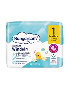 Babydream Bebek Bezi 1 Beden 26'lı