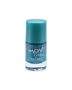 Mov Glitter Oje No.10 Mavi 1 adet
