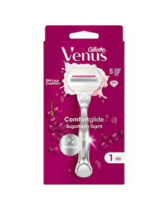 Gilette Venus ComfortGlide Sugarberry Tıraş Makinesi +1 Yedek