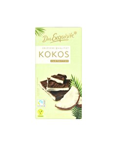 Das Exquisite Tablet Çikolata Hindistan Cevizli Bitter 140 gr