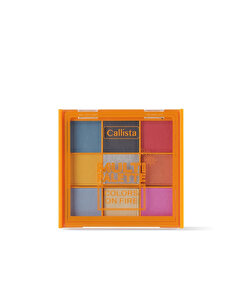 Callista Multi Palette Eyeshadow Göz Farı Paleti 101 Colors On Fire