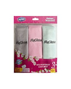 MyClean Mikrofiber Cam Bezi 3'lü