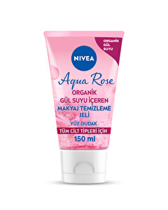 Nivea Makyaj Temizleme Jeli Aqua Rose Organik Gül Suyu 150 ml