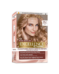 L’Oréal Paris Excellence Nude Saç Boyası Koyu Sarı 8U 1 adet