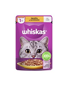Whiskas Yaş Kedi Maması Poşet Tavuklu 85 gr