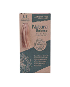 Natura Balance Krem Saç Boyası Altın Karamel 8.7 1 adet