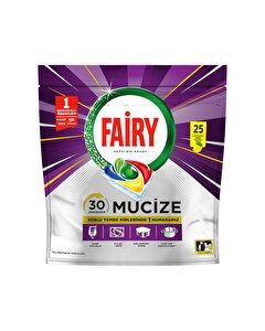 Fairy Bulaşık Makinesi Deterjanı Kapsülü Mucize 25'li