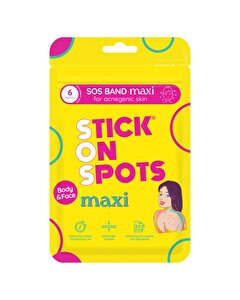 Stick On Spots SOS Band Maxi Yüz ve Vücut 6'lı