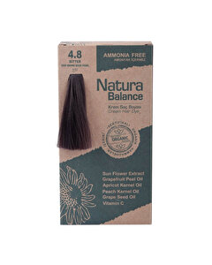 Natura Balance Krem Saç Boyası Bitter 4.8 1 adet