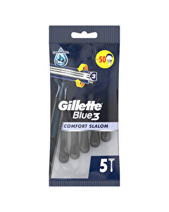 Gillette Blue3 Slalom Kullan At Tıraş Bıçağı 5'li
