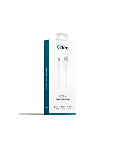 Ttec Sarj Kablosu Usb-A-Type-C Beyaz
