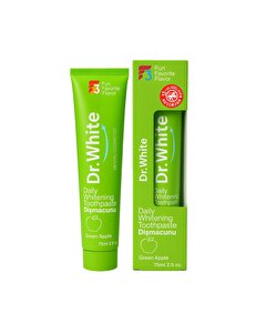 Dr. White Diş Macunu Daily Whitening Green Apple 75 ml