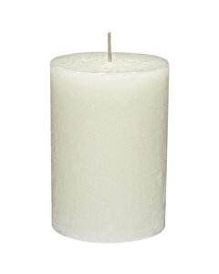 RubinLicht Rustik Silindirik Mum 100x68mm Şampanya