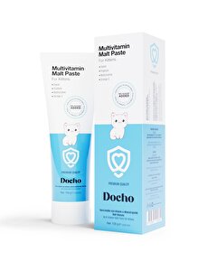 Docho Vitamin ve Mineral İçerikli Malt Yavru Kedi Macunu 100 ml