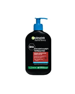 Garnier Saf & Temiz Siyah Nokta Karşıtı Yüz Temizle Jeli 250 ml
