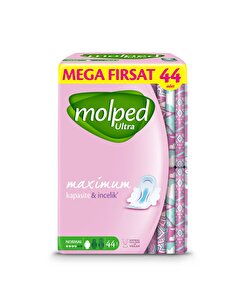 Molped Hijyenik Ped Anatomik Mega Normal 44'lü