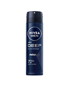 Nivea Men Erkek Sprey Deodorant 72h Anti-Perspirant Deep Dimension 150 ml