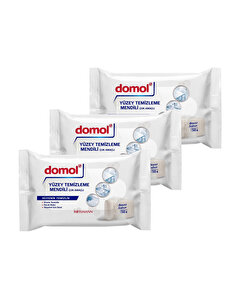 Domol 3'lü Yüzey Temizleme Mendili