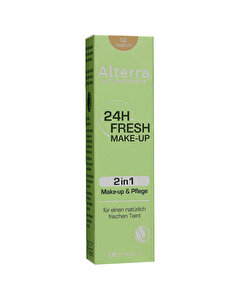 Alterra Fondöten 24 Fresh 02 Medium 30 ml