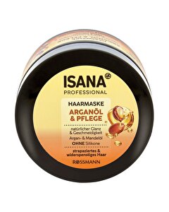 Isana Professional Argan Yağı İçerikli Saç Maskesi Yıpranmış ve Kuru Saçlar İçin 250 ml