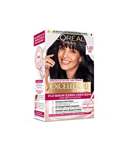 L’Oréal Paris Excellence Creme Saç Boyası Derin Siyah 1.01