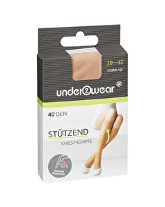 Underwear Diz Altı Çorap 40 den, Ten Rengi 39/42 Numara