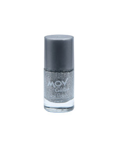 Mov Glitter Oje Gri No.02  1 adet