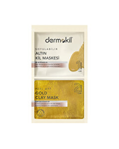 Dermokil Kil Maskesi Soyulabilir Altın 2x7,5 ml