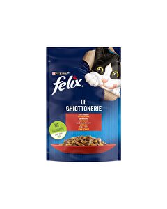 Felix Yaş Kedi Maması Sığır Etli 85 gr