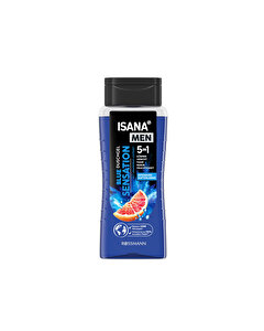 Isana Men Duş Jeli 5 in 1 Blue Sensation 300 ml